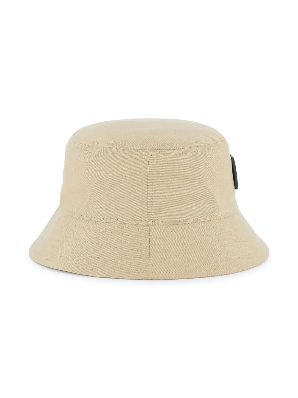 BOSS Kidswear Vissershoed met logopatch Beige