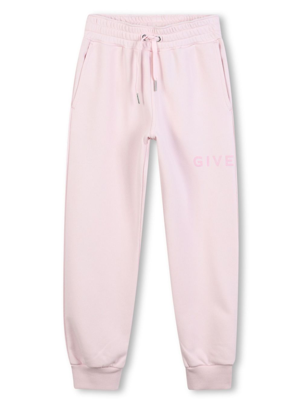 Givenchy Kids logo-print track pants - Pink