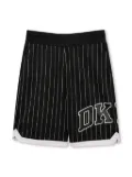 Dkny Kids pinstriped shorts - Black