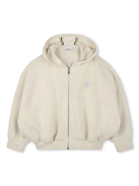 BOSS Kidswear cárdigan con capucha