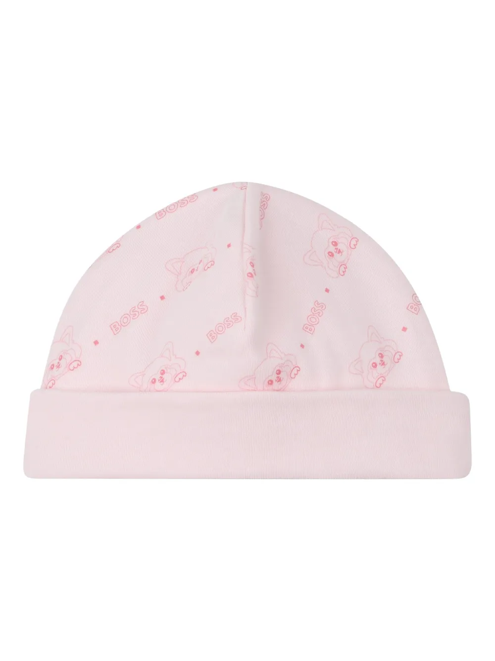 BOSS Kidswear Babypakje met logoprint Roze
