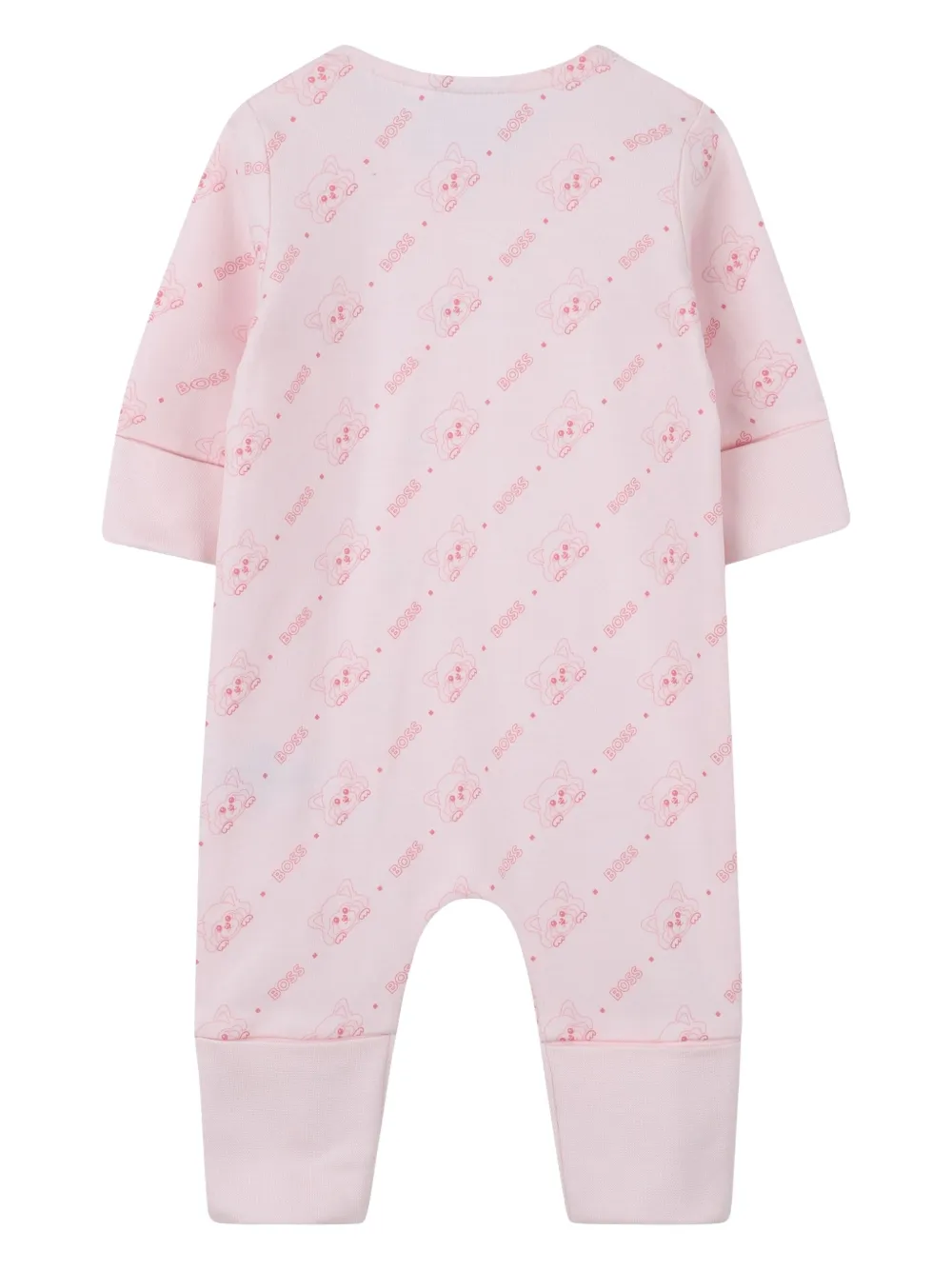 BOSS Kidswear Babypakje met logoprint Roze