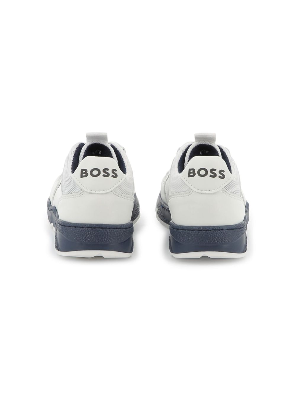 BOSS Kidswear logo-print sneakers White