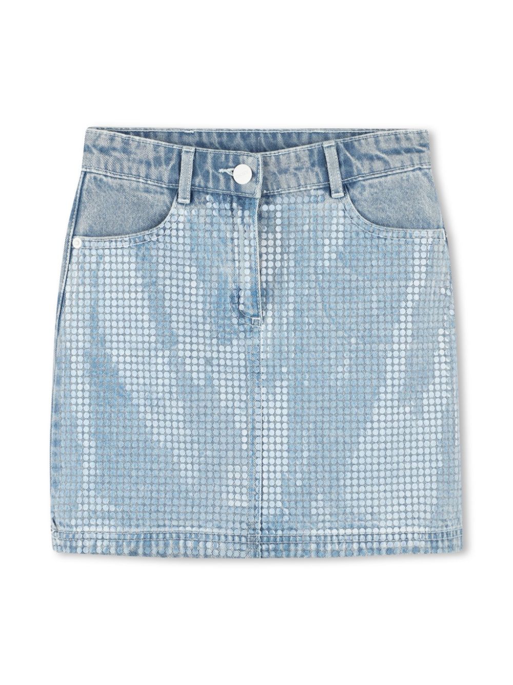 Dkny Kids sequin-embellished Mini Skirt | Blue | FARFETCH