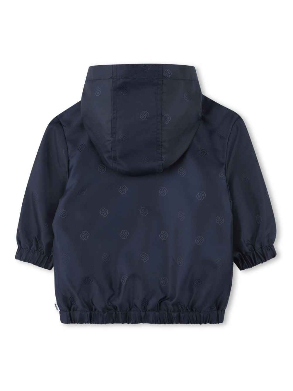 BOSS Kidswear hooded windbreaker - Blue