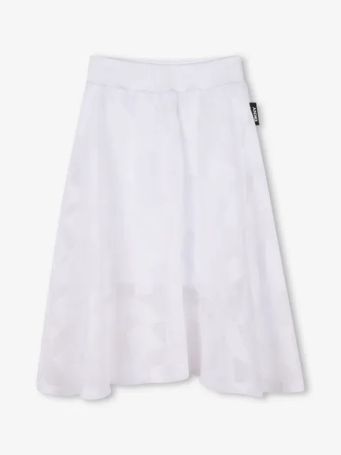 Dkny Kids midi nederdel med logotryk