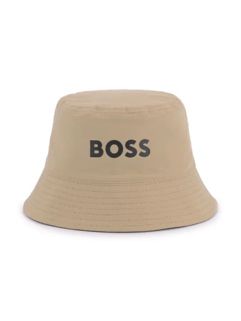 BOSS Kidswear reversible bucket hat