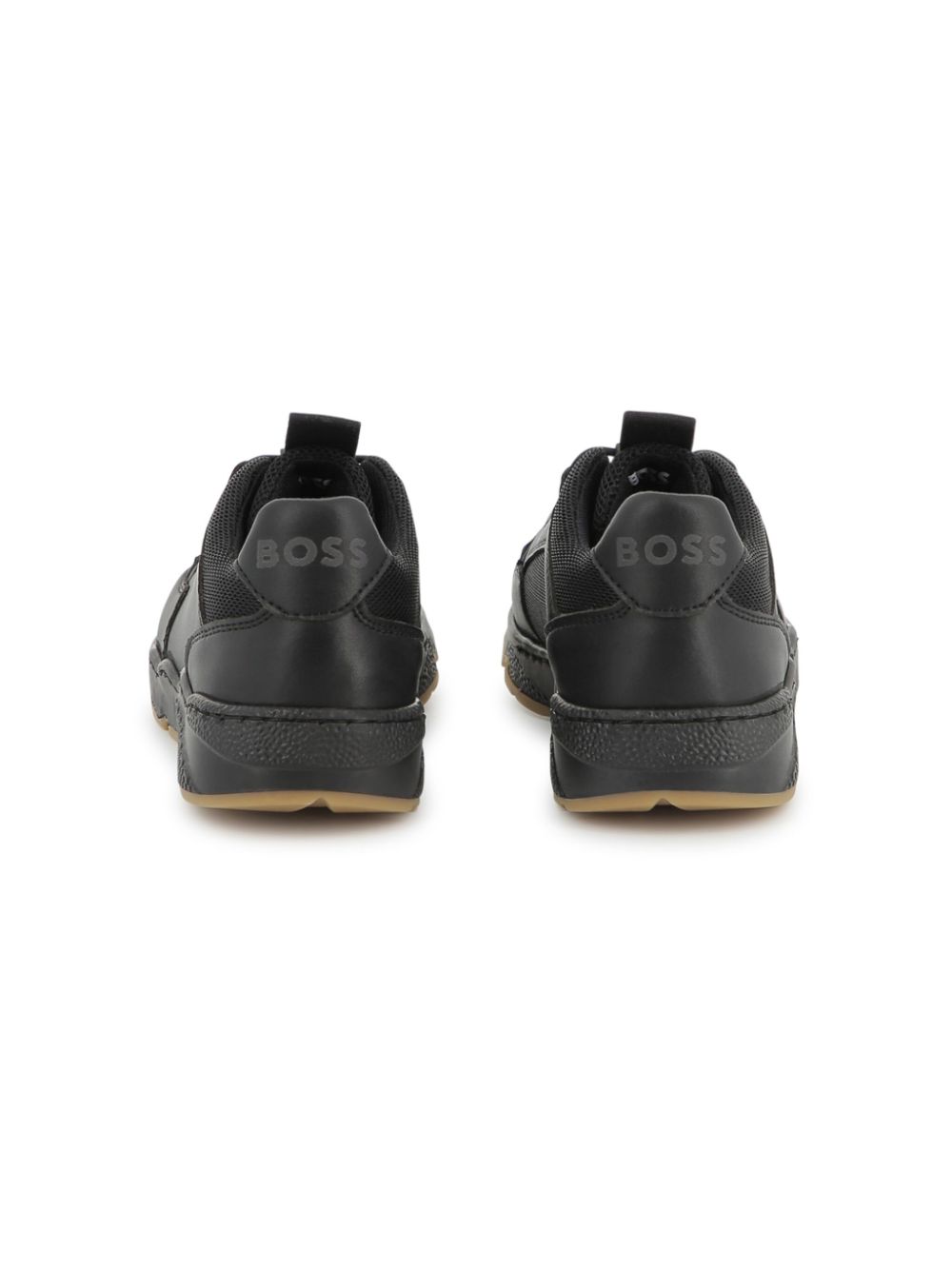 BOSS Kidswear logo-print sneakers Black