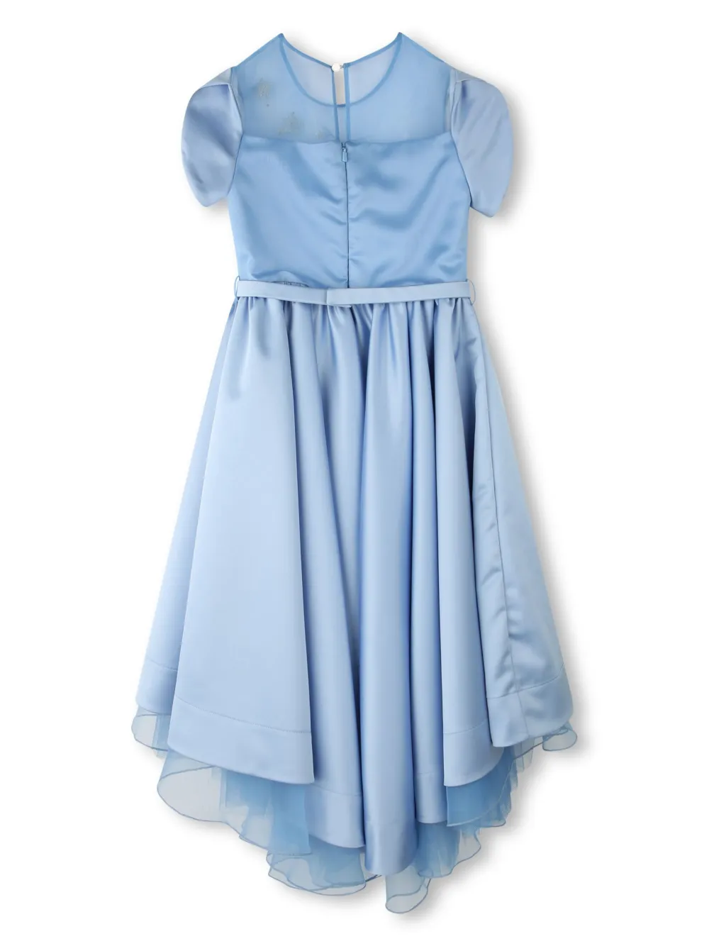 Givenchy Kids Geplooide jurk Blauw