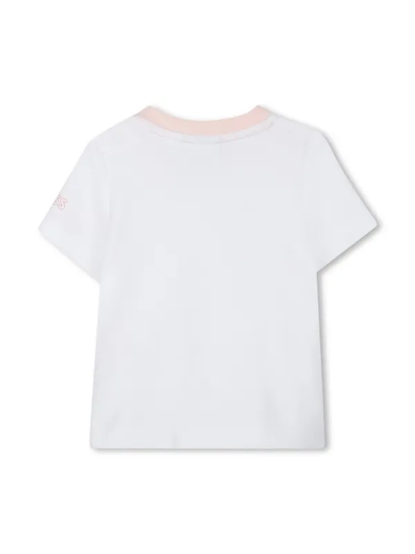 BOSS Kidswear Set De Overol y Playera Con Logo Blanco FARFETCH MX