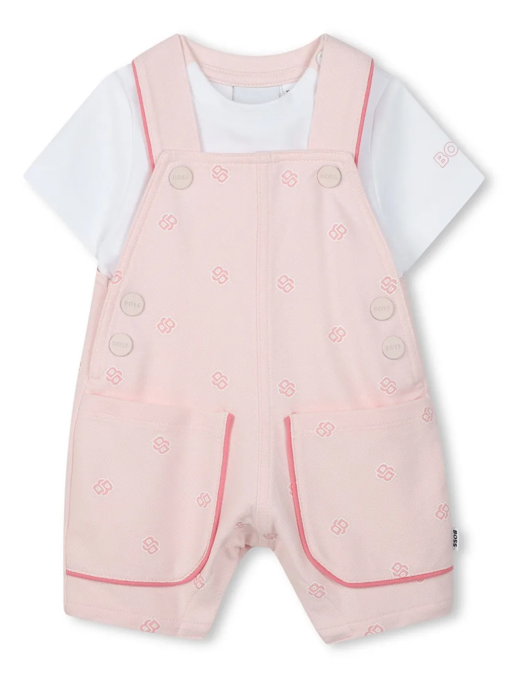 Image 1 of BOSS Kidswear Conjunto 2 peças com logo