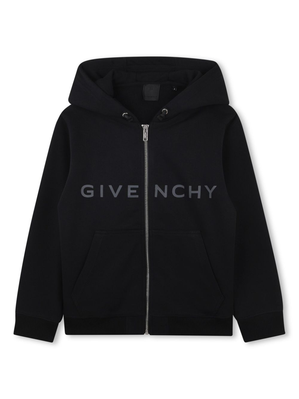 Givenchy Kids Hoodie met logoprint Zwart