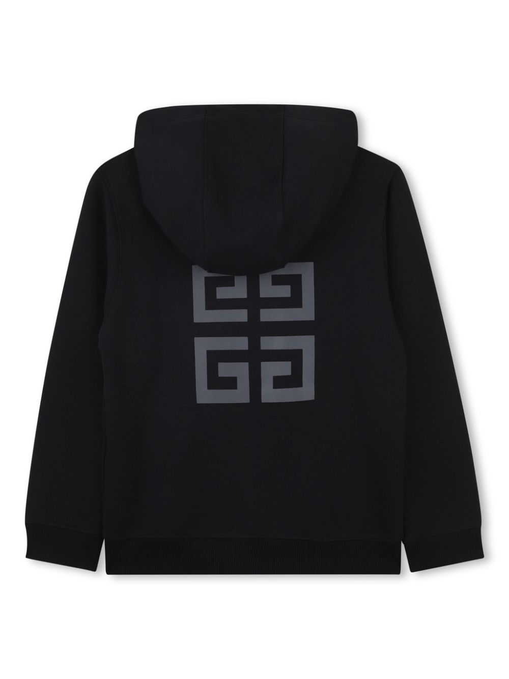 Givenchy Kids logo-print hoodie - Zwart