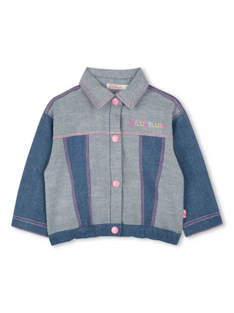 Billieblush embroidered denim jacket