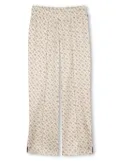 BOSS Kidswear monogram-print track pants - Neutrals