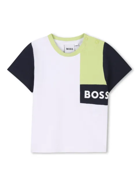 BOSS Kidswear logo-print T-shirt