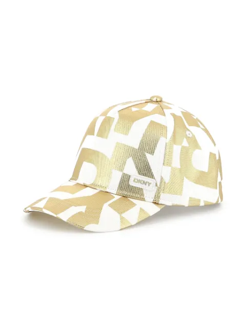 Dkny Kids foil-print cap