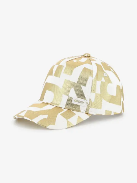 Dkny Kids foil-print cap