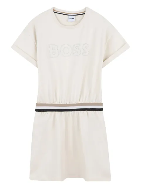 BOSS Kidswear robe à broderies