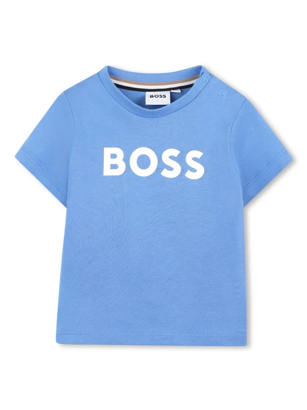 BOSS Kidswear playera con logo estampado | azul | Image 1