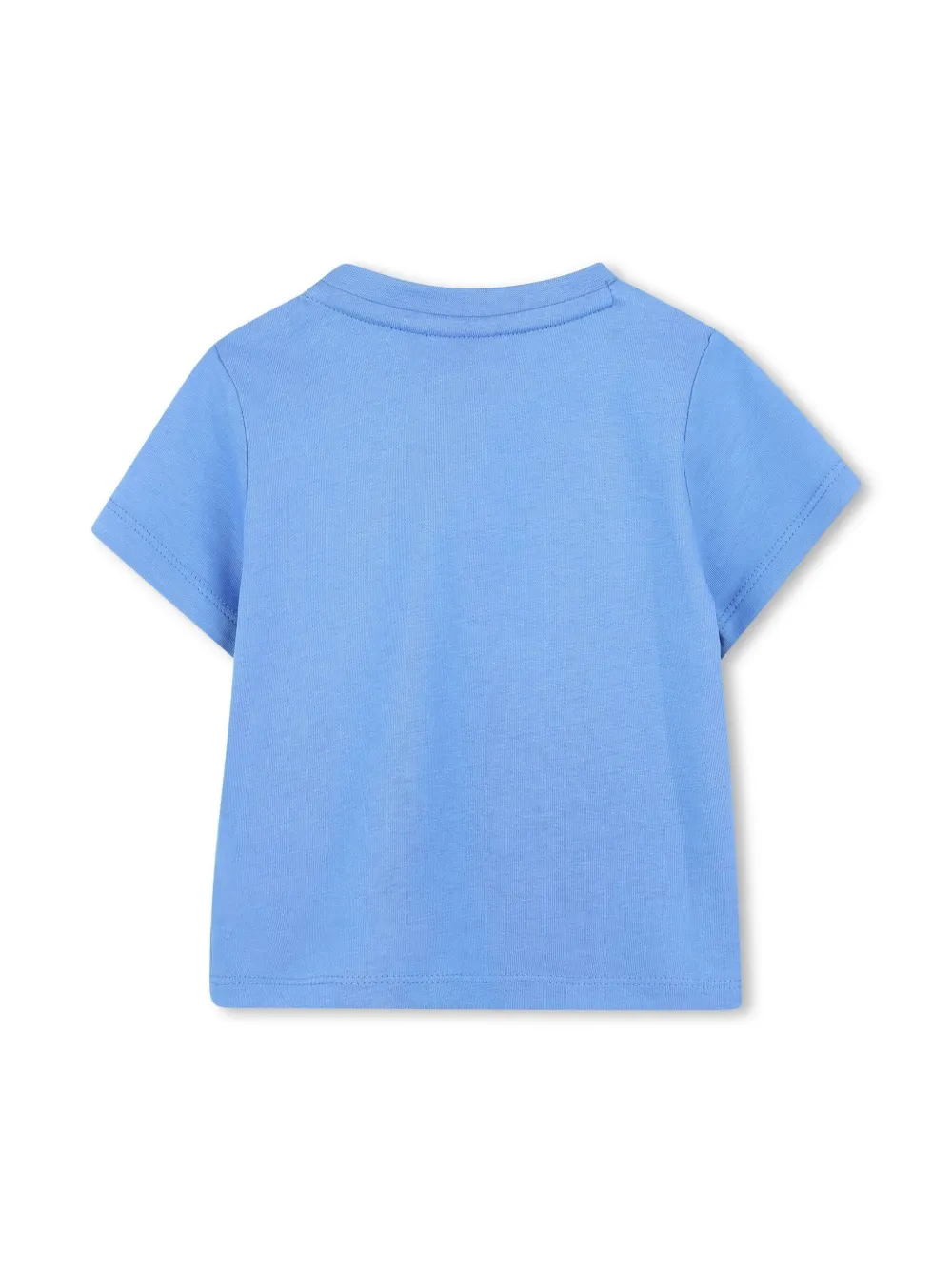 BOSS Kidswear T-shirt met logoprint - Blauw