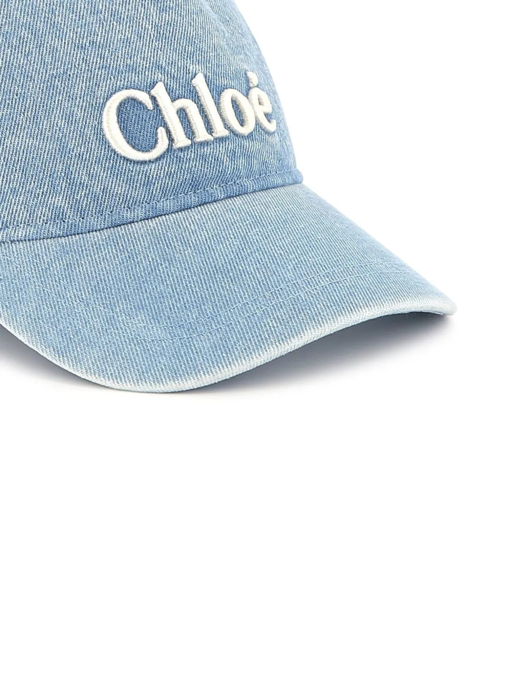 Chloé Kids Pet met geborduurd logo Blauw