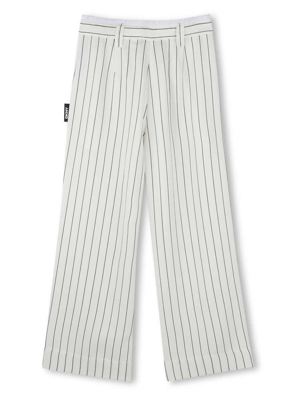 Dkny Kids striped trousers - White