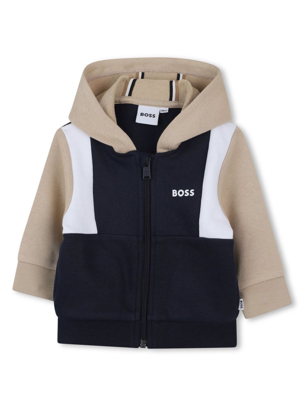 BOSS Kidswear logo-print tracksuit (set of three) - Blue