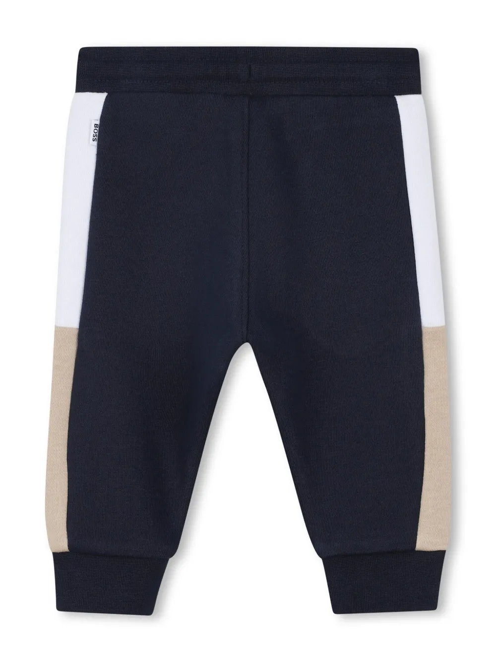 BOSS Kidswear Trainingspak met logoprint Blauw