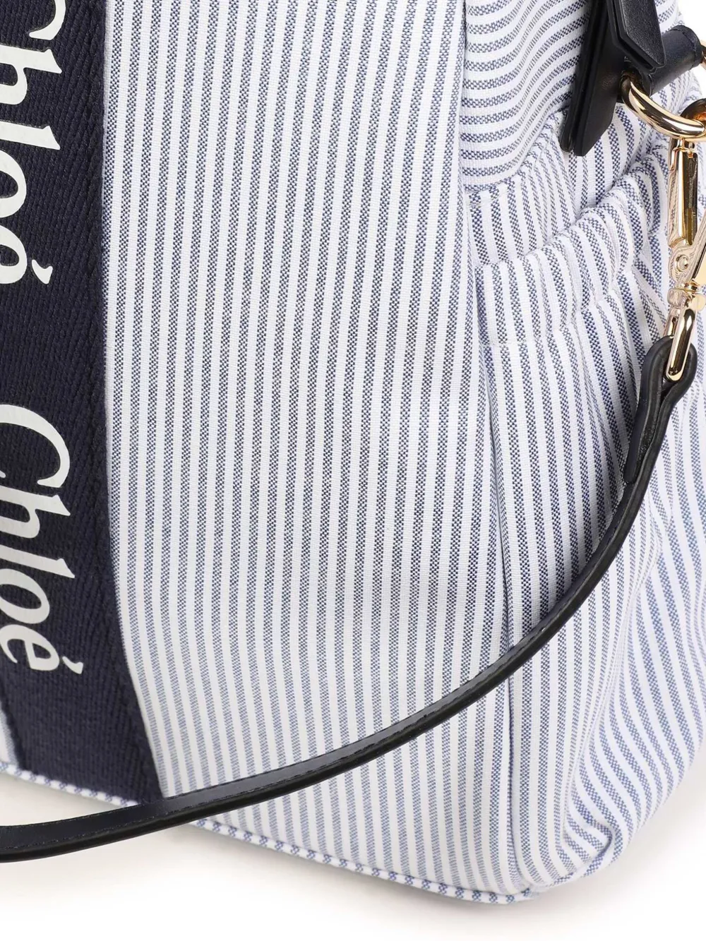 CHLOÉ STRIPED DIAPER BAG