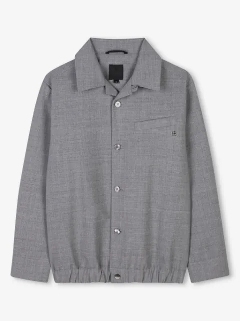 Givenchy Kids chamarra bomber con motivo 4G