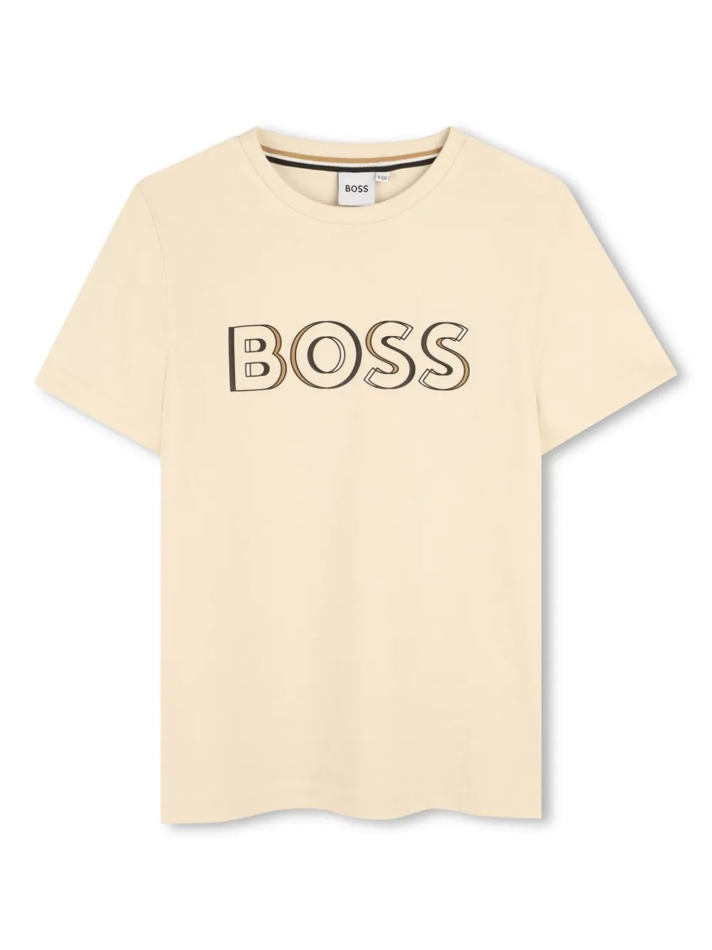 BOSS Kidswear T-shirt con stampa | toni neutri | Image 1