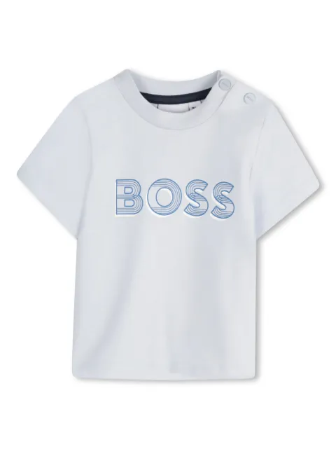 BOSS Kidswear logo-print T-shirt