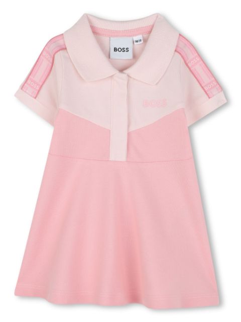 BOSS Kidswear logo-print dress