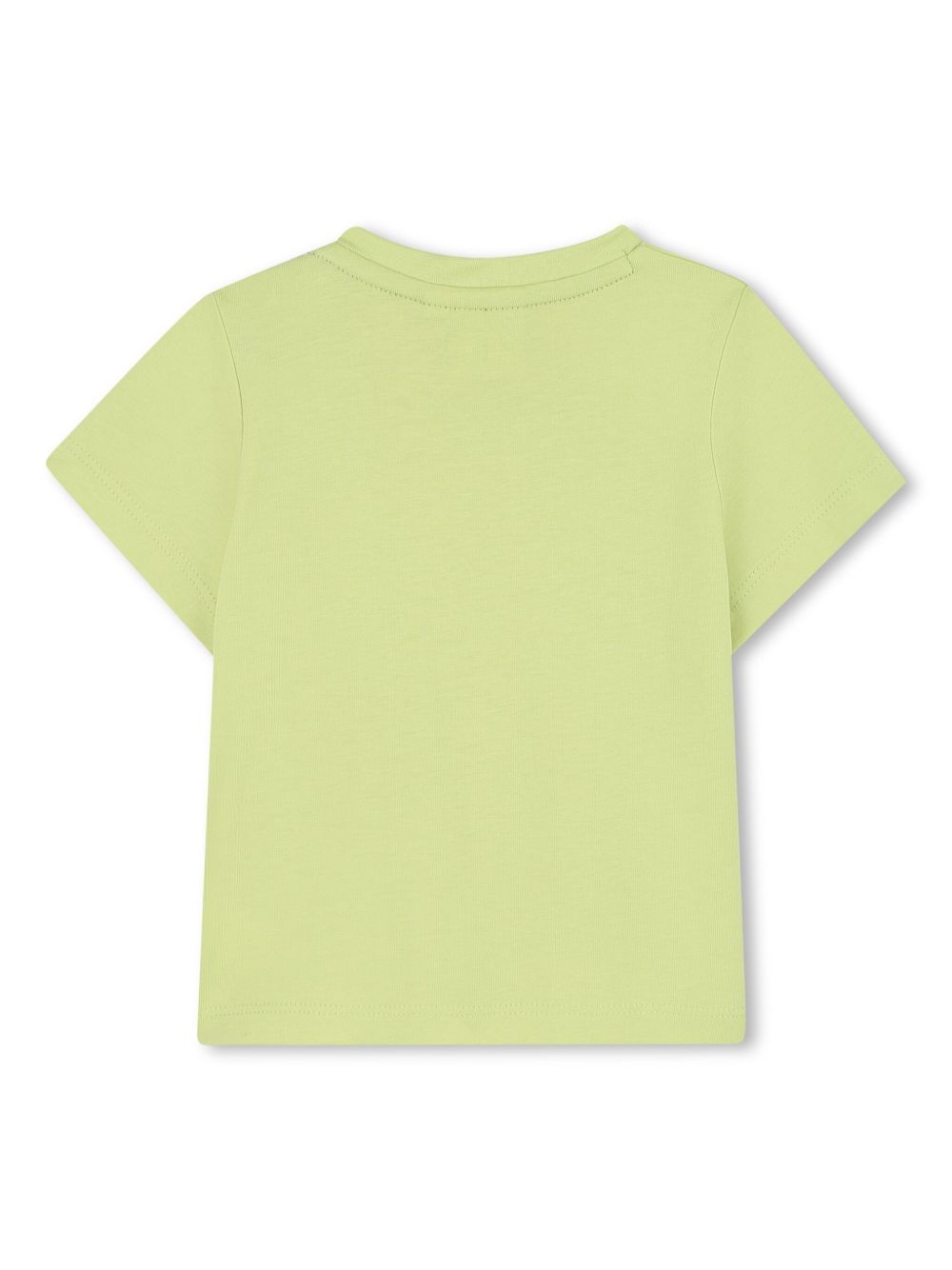 BOSS Kidswear T-shirt met logoprint - Groen