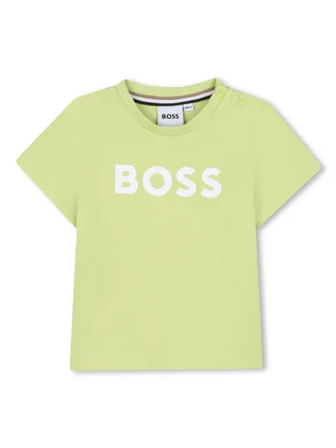 BOSS Kidswear logo-print T-shirt