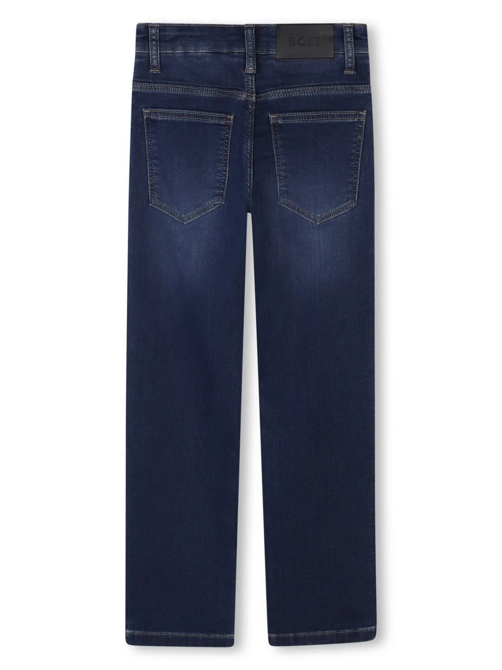 BOSS Kidswear Straight jeans Blauw