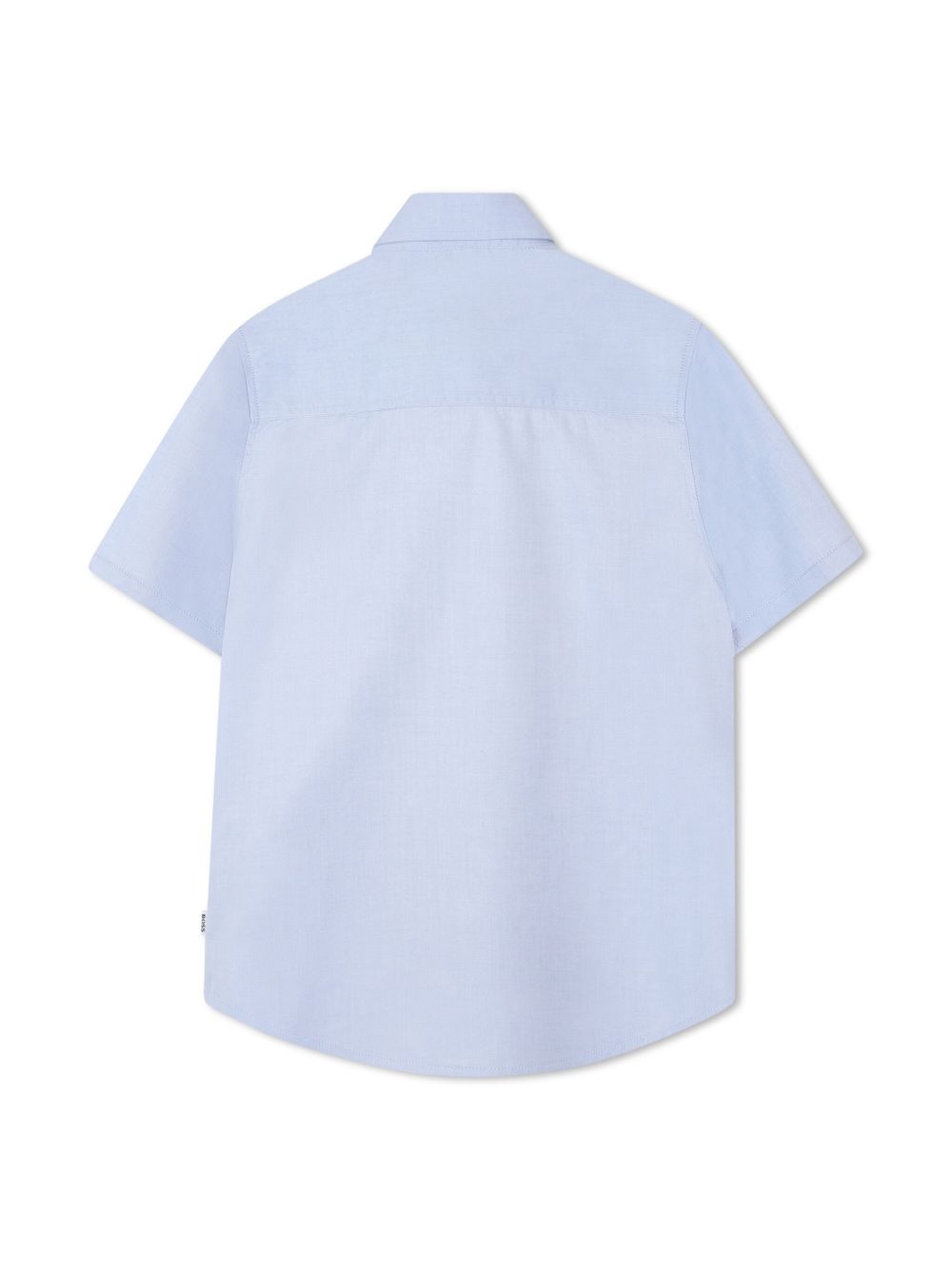 BOSS Kidswear Katoenen shirt - Blauw