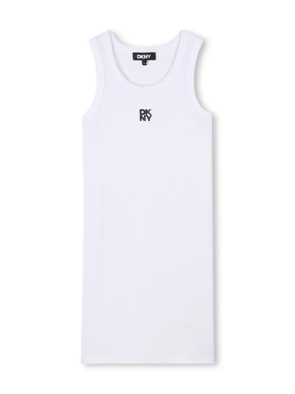 Dkny Kids Jurk met logoprint Wit