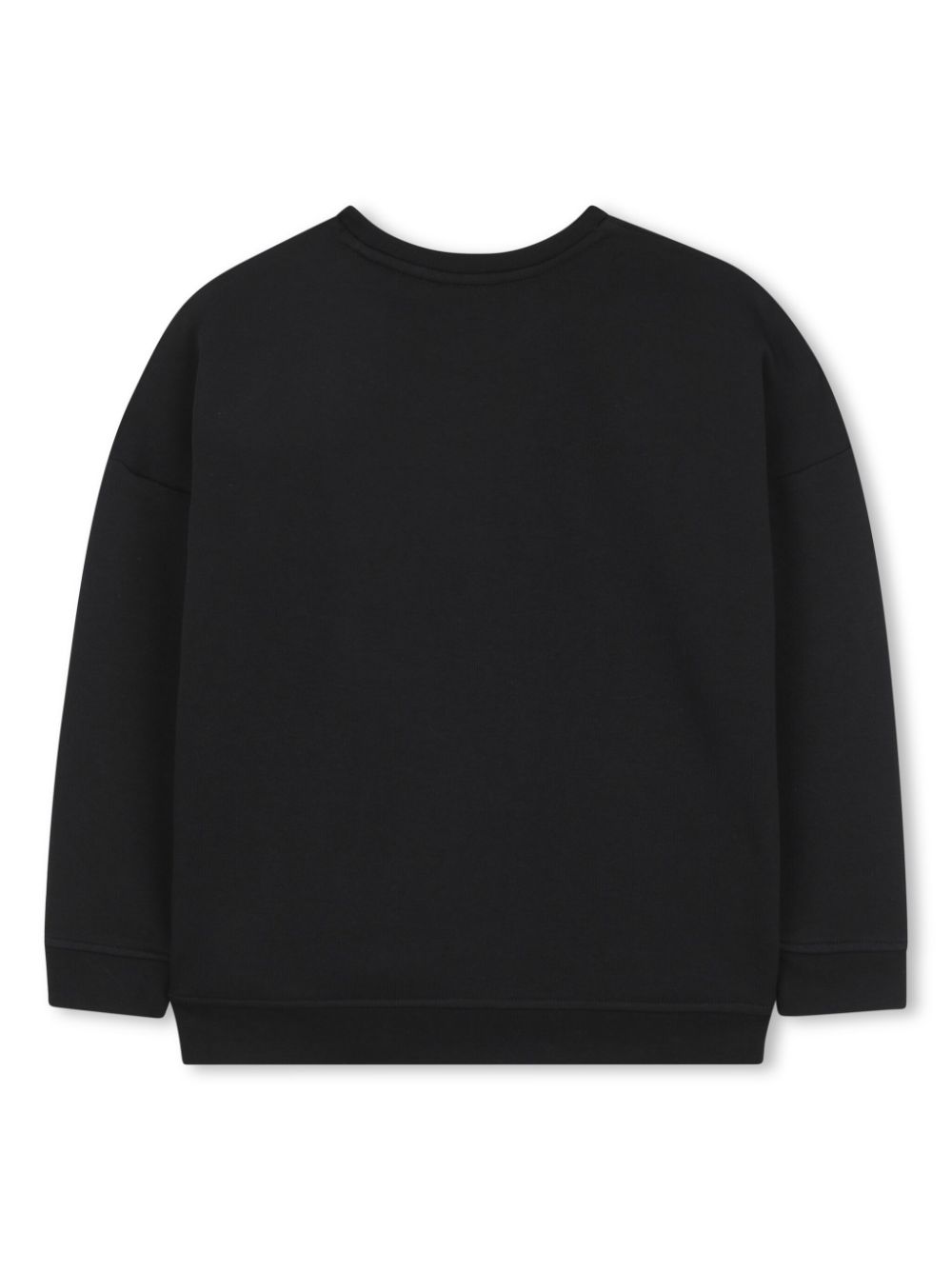 BOSS Kidswear crew-neck sweatshirt - Zwart