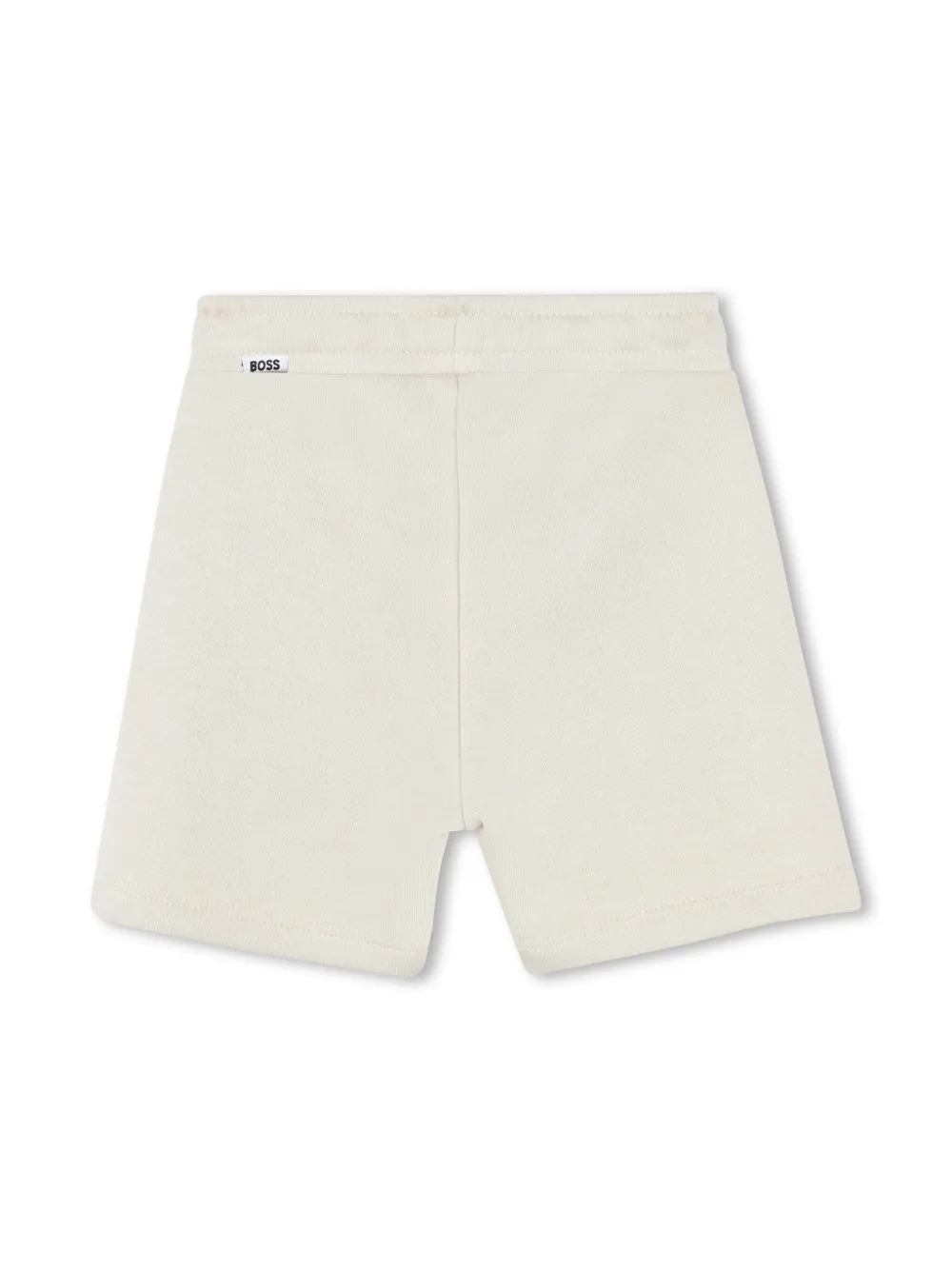 BOSS Kidswear Shorts met logoprint Beige