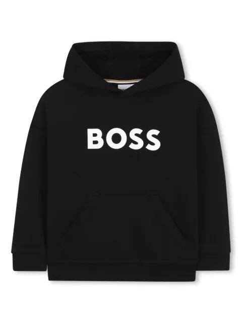 BOSS Kidswear logo-print hoodie