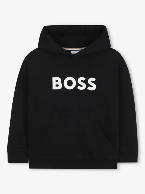 BOSS Kidswear logo-print hoodie