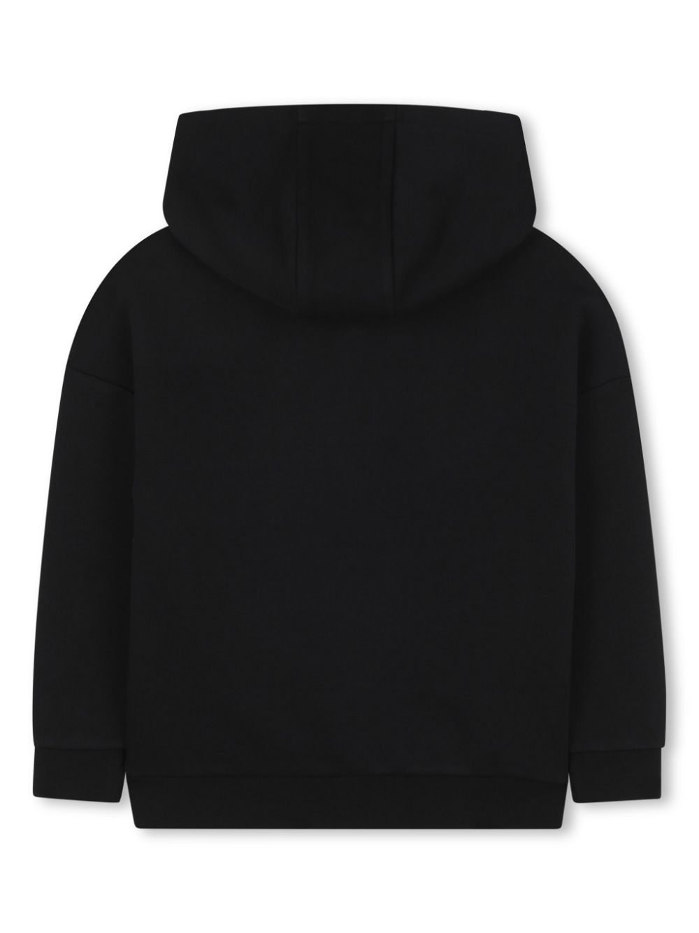 BOSS Kidswear Hoodie met logoprint - Zwart