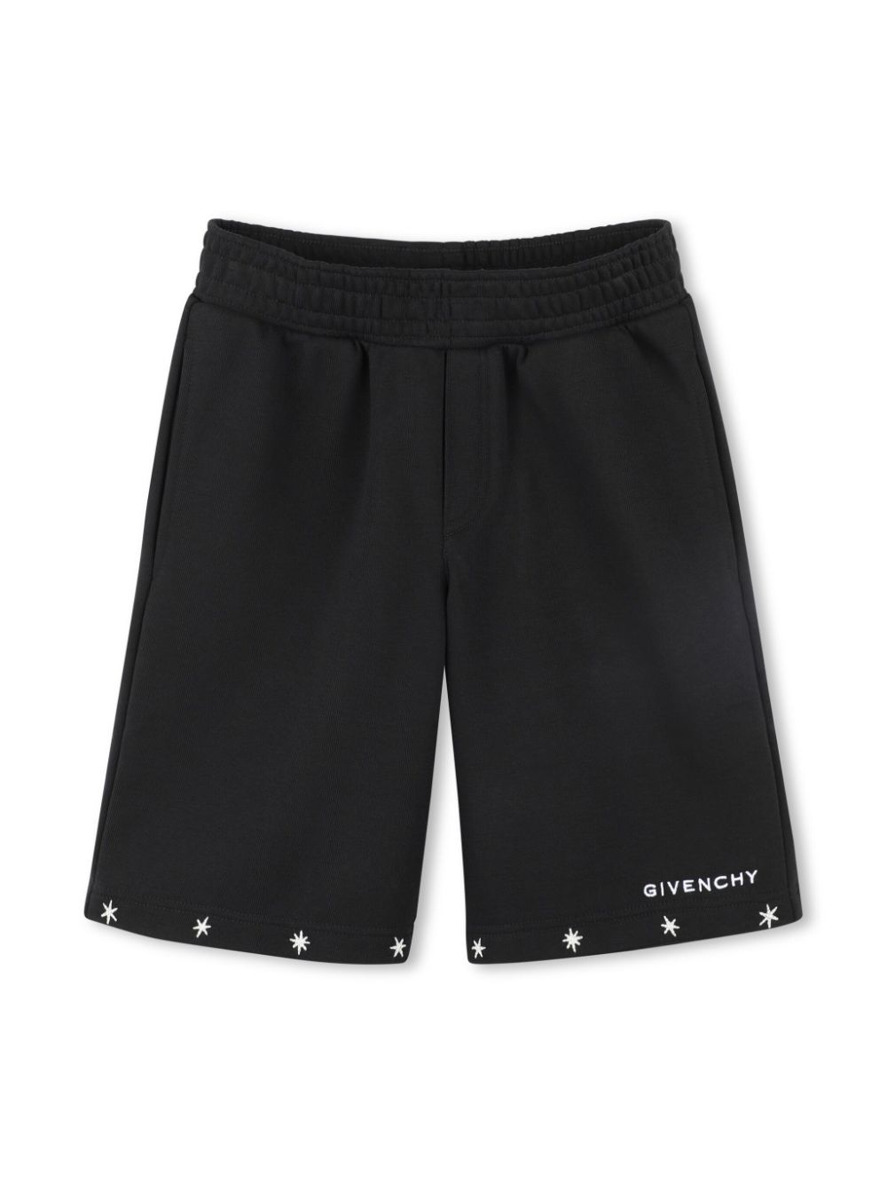 Givenchy Kids Shorts met geborduurd logo Zwart