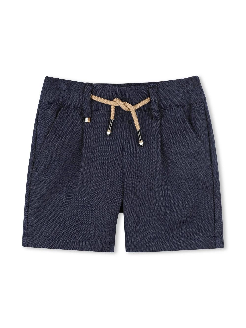 BOSS Kidswear Shorts met geplooid detail Blauw