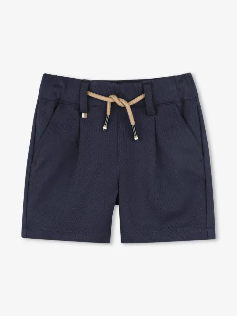 BOSS Kidswear pleat-detailing shots