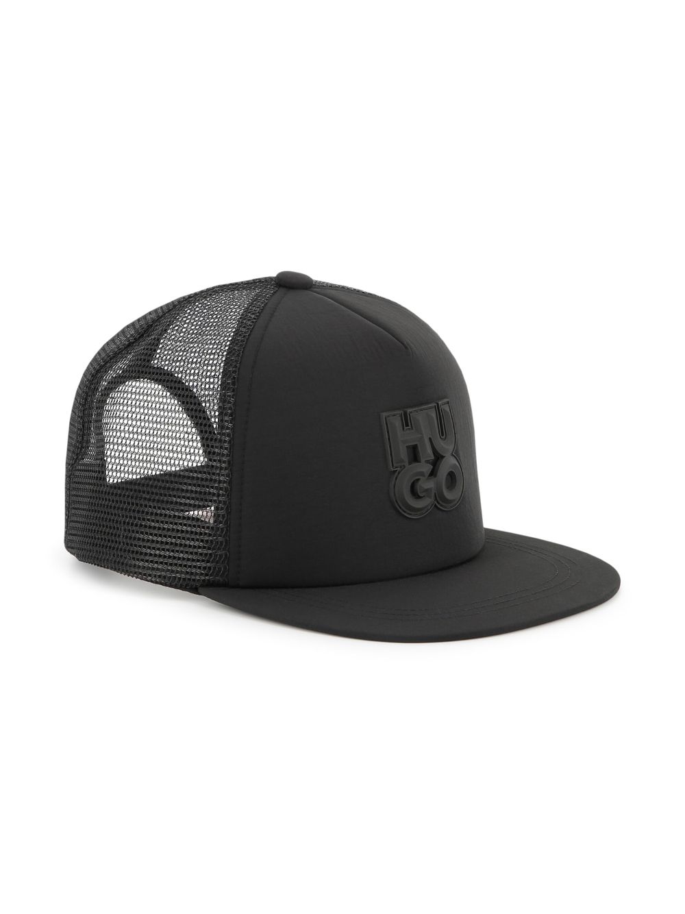 HUGO KIDS logo cap - Black