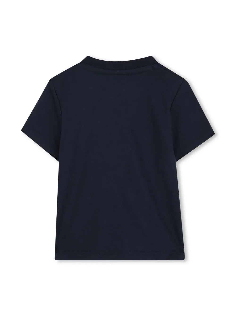 BOSS Kidswear T-shirt en shorts met print Blauw