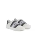 Givenchy Kids logo-tape sneakers - White